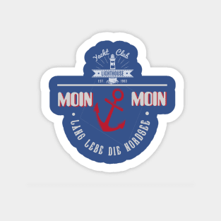 Moin moin T-shirt Sticker